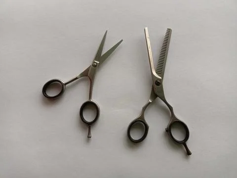Scissors, stainless scissors Stock Photos