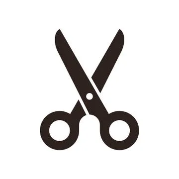 Scissors symbol Stock Illustration