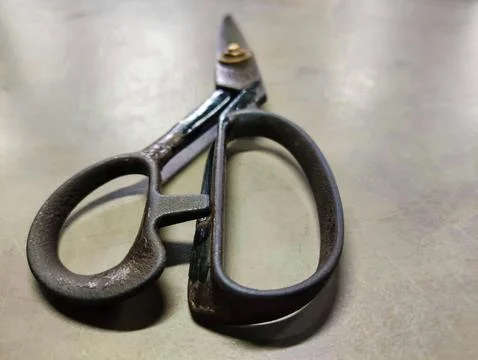 Scissors tools for cutting Stock Photos