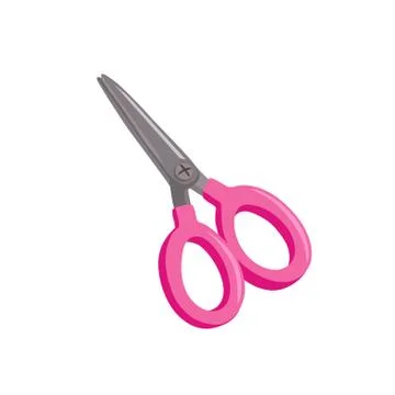 Scissors vector isolated Stock Illustration