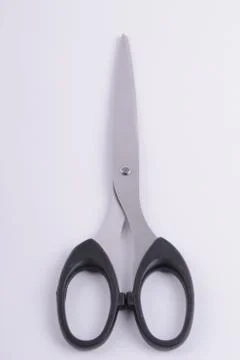 Scissors on a white background Stock Photos