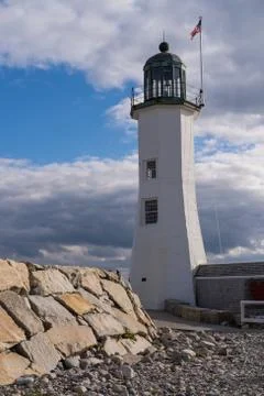 Scituate Light Stock Photos