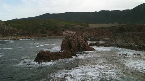 Scoglio cinematic Video stock 165294416