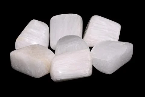Scolecite gemstone Fotos Stock