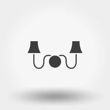 Sconce. Wall Light. Stock Illustration