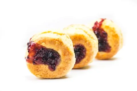 Scone isolated on white background Stock Photos