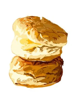 Scones Illustrazione stock