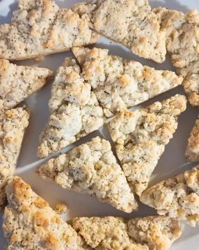Scones Ready For Breakfast Foto stock