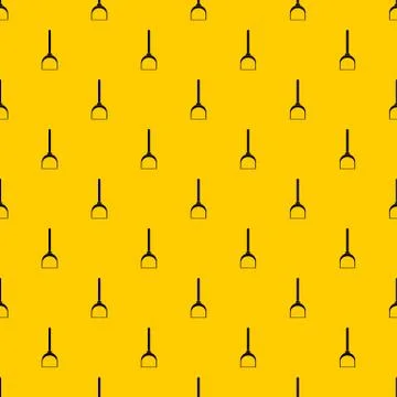 Scoop for cleaning pattern vector Stock Illustration