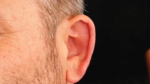 Scoop ear sample video Video stock 93685055