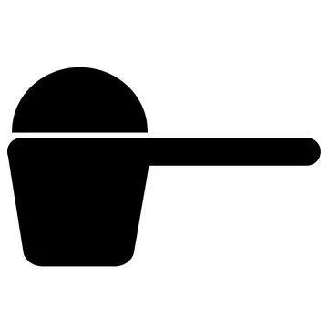 Scoop icon on white background. flat style. detergent scoop sign. Stock Illustration