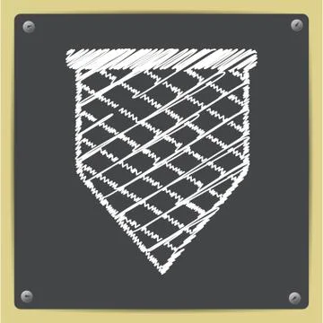 Scoop-net icon Stock Illustration