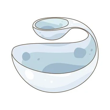 Scoop server Stock Illustration