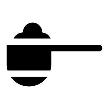 Scoop Vector Icon Design Illustration Stock Illustration