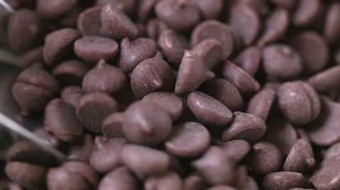Scooping Chocolate Chips Video stock 64365277