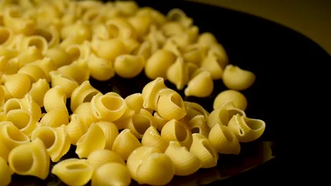 Scooping Pasta with a Spoon Close Up Video stock 329966016