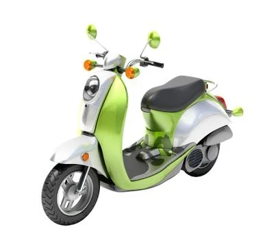 Scooter close up 스톡 일러스트