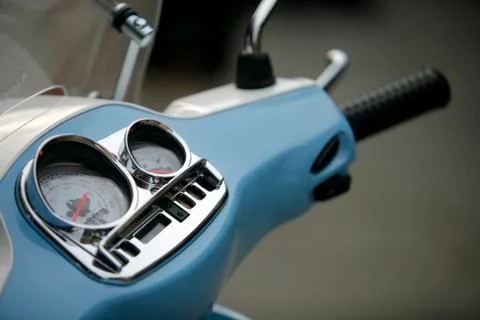Scooter gauges Stock Photos