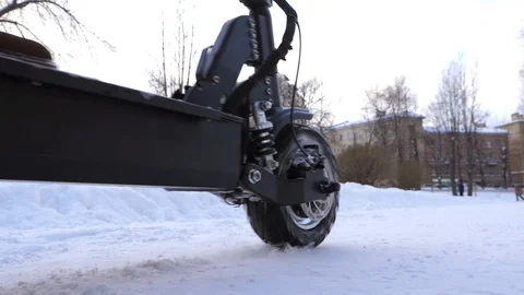 Scooter goes Video stock 106464862