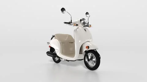 Piaggio Vespa PX 125 2012 3D model - Download Vehicles on