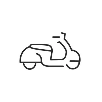 Scooter Icon Stock Illustration