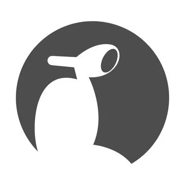 Scooter icon logo design Illustration