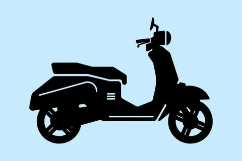 Scooter Stock Illustration