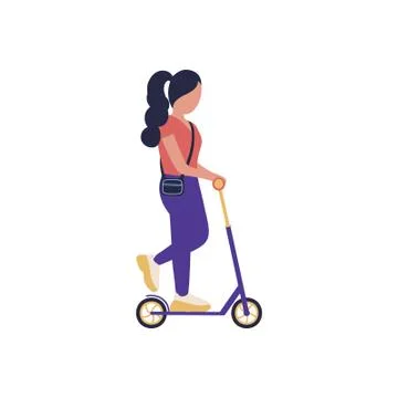 Scooter Stock Illustration