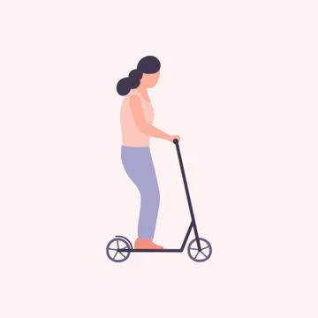 Scooter Stock Illustration