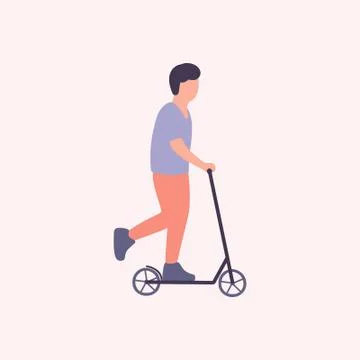 Scooter Stock Illustration