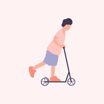 Scooter Illustrazione stock