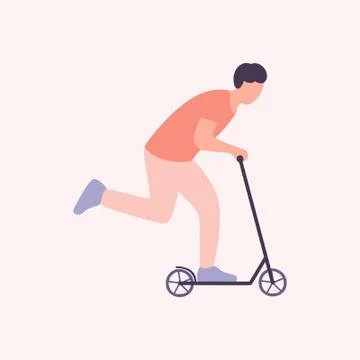 Scooter Stock Illustration