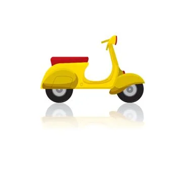 Scooter Stock-Illustration