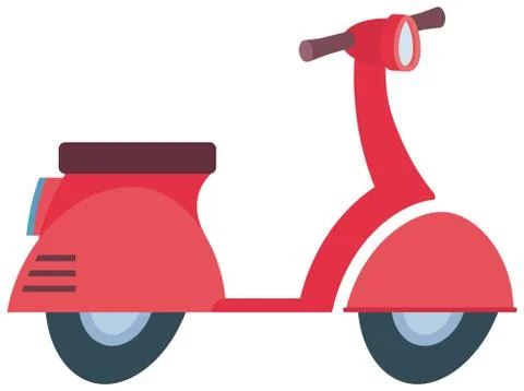 Scooter Ilustración de archivo