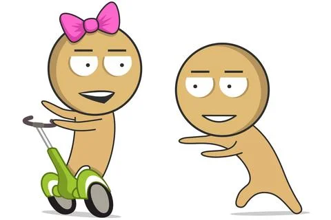 Scooter Stock Illustration