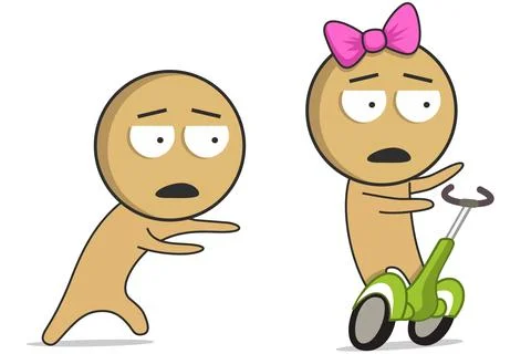 Scooter Stock Illustration