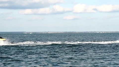 Scooter sea Stock Footage 84654161