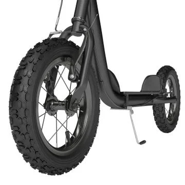 Scooter tire Stock Illustration