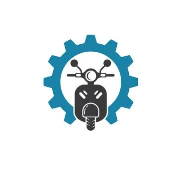 Scooter vector icon illustration design Stock Illustration