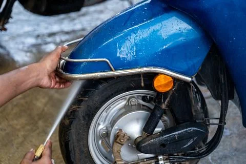 Scooter Wash Stock Photos