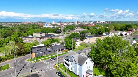 Scope of the City - Syracuse, NY Stock Footage 336435461