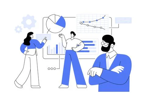 Scope definition isolated cartoon vector illustrations. Stock Illustration