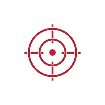 Scope icon logo Stock Illustration