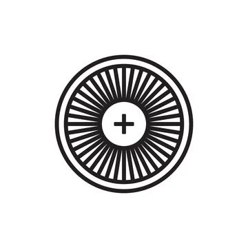 Scope icon logo Stock Illustration