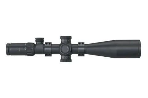 Scope optical aiming, top view Illustrazione stock