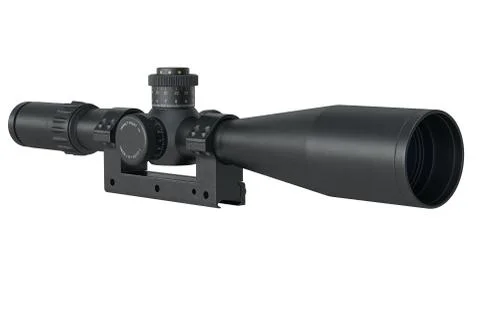 Scope optical black Illustrazione stock