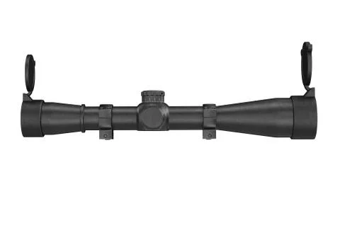 Scope optical equipment, side view Stock Illustration