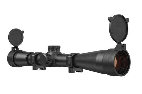 Scope optical sniper rifle black 스톡 일러스트