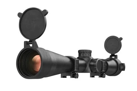 Scope optical weapon Stock-Illustration