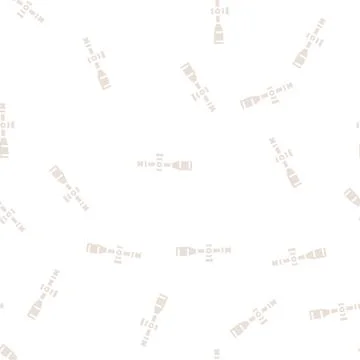 Scope weapon tool glyph seamless pattern Stock Illustration